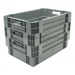 Standard Euro Box 60cm Solid Sides & Base 40 Litre